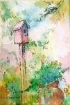 Pink Bird House