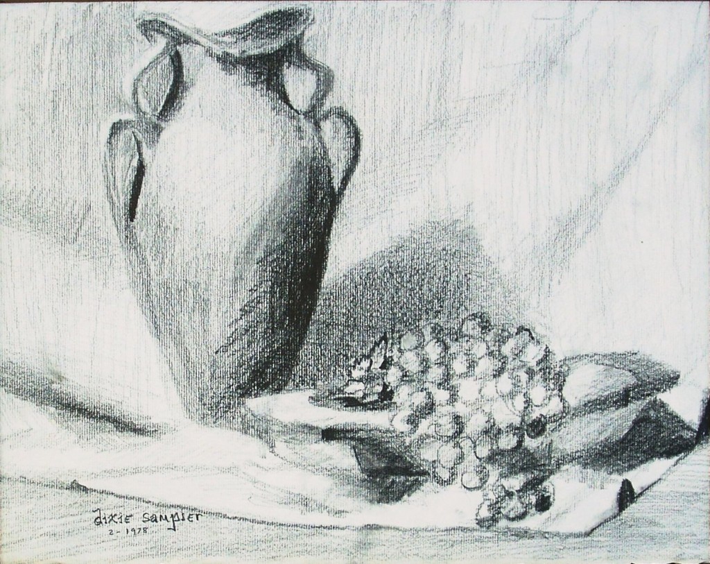 Draw with no Lines | dixie sampier, artist