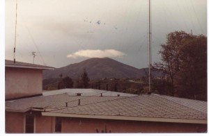 cloud over san miguel mt.